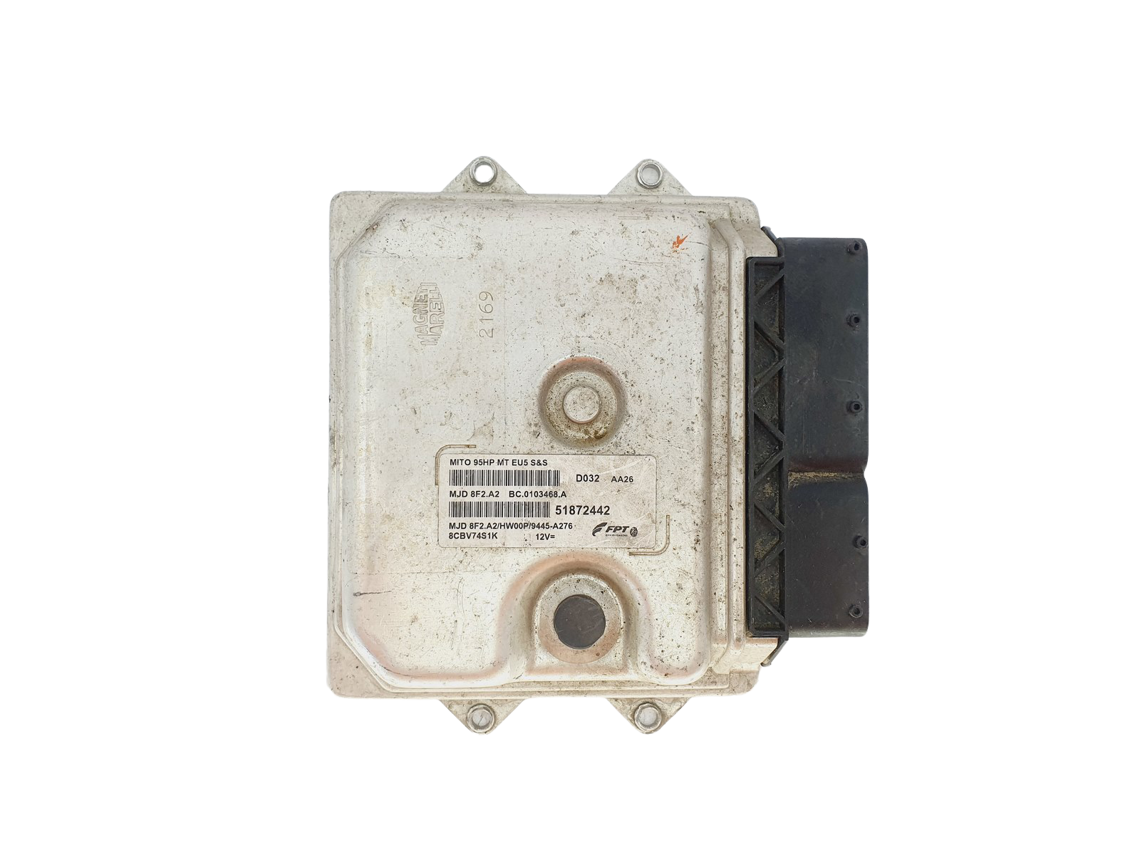 Controller 51872442 MJD8F2.A2 BC.0103468.A Alfa Romeo FPT 43332 main product photo