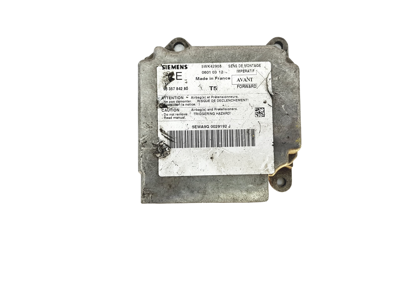 Controller Moduł 9635784280 5WK42908 PSA Siemens main product photo