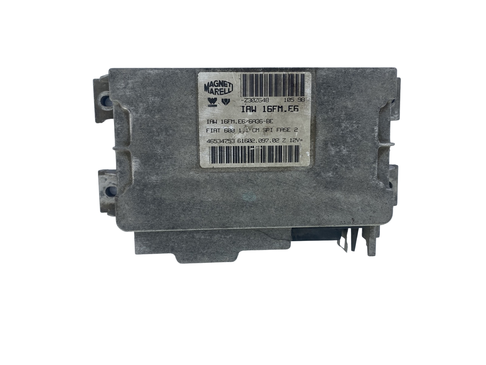 Controller IAW16FM.E6 46534753 61602.097.02 Fiat Magneti Marelli 49206 main product photo