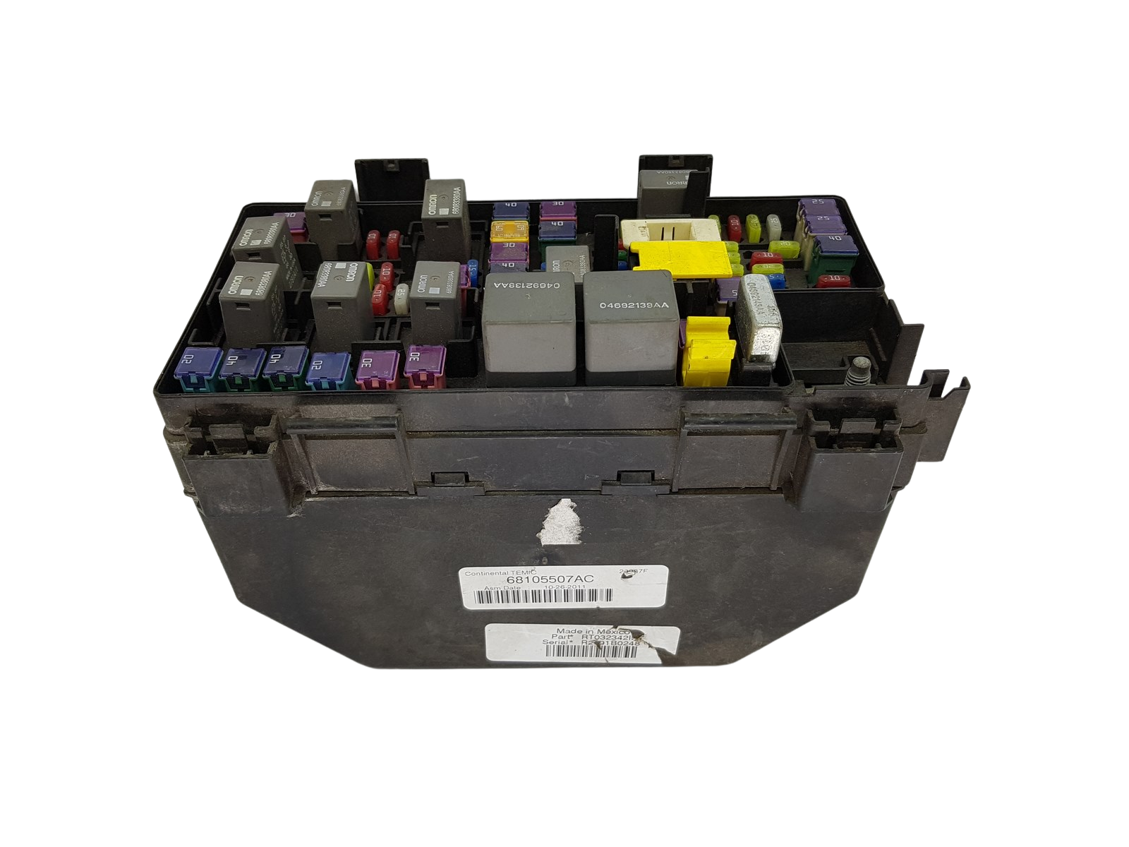 Fuse Box 68105507AC Chrysler Dodge Continental main product photo