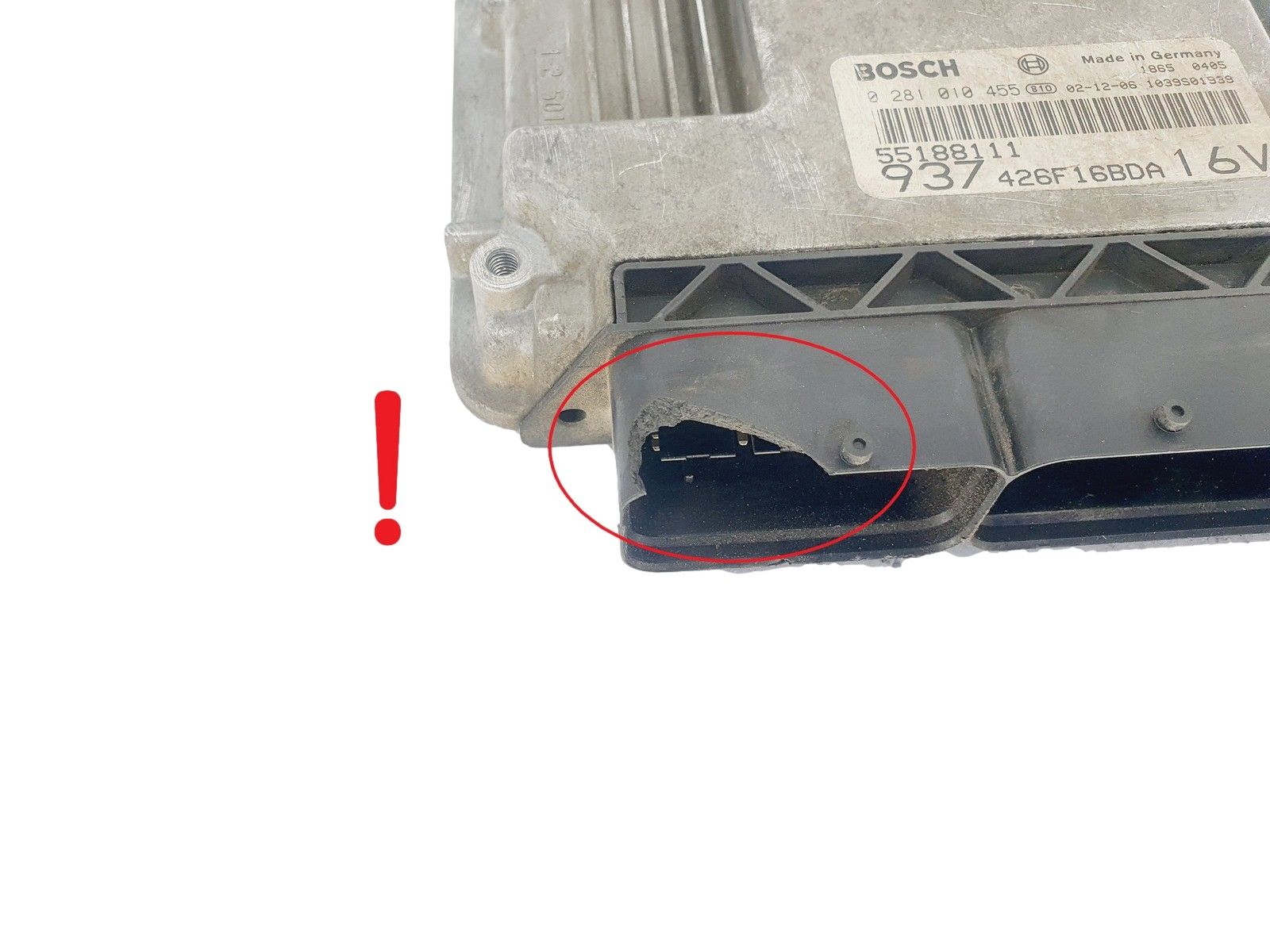 Controller 55188111 0281010455 Alfa Romeo Bosch 42721 main product photo