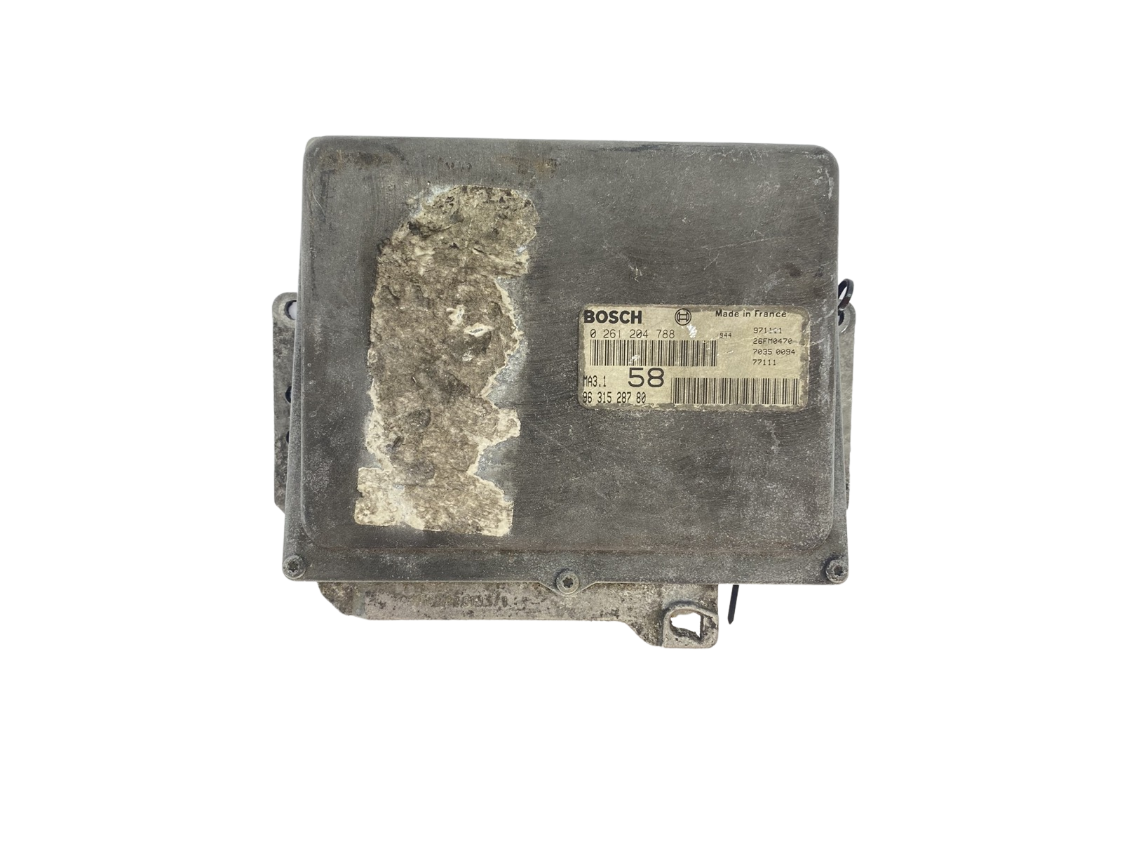 Controller 0261204788 9631528780 PSA Bosch 57383 main product photo