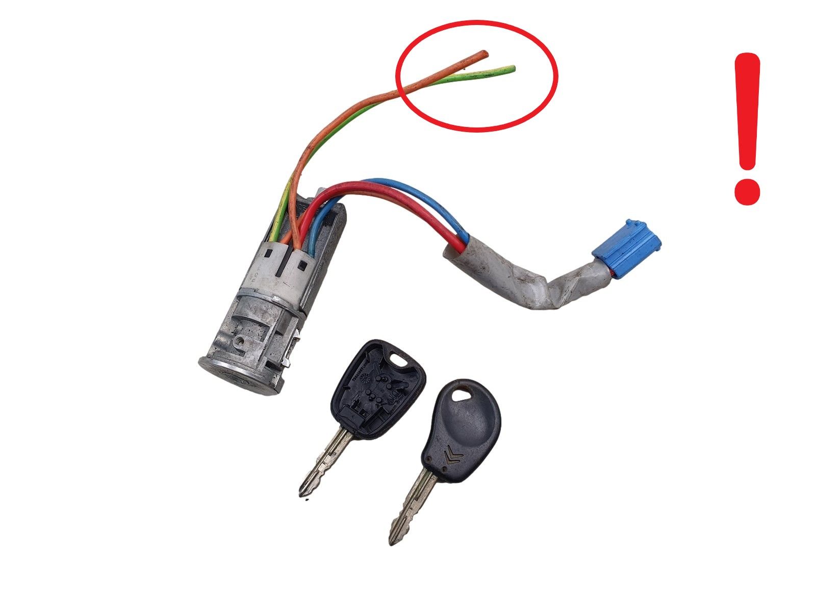 Ignition Switch 4162CK 4162HK N0501539 Valeo Citroen Xsara Picasso 1026 main product photo
