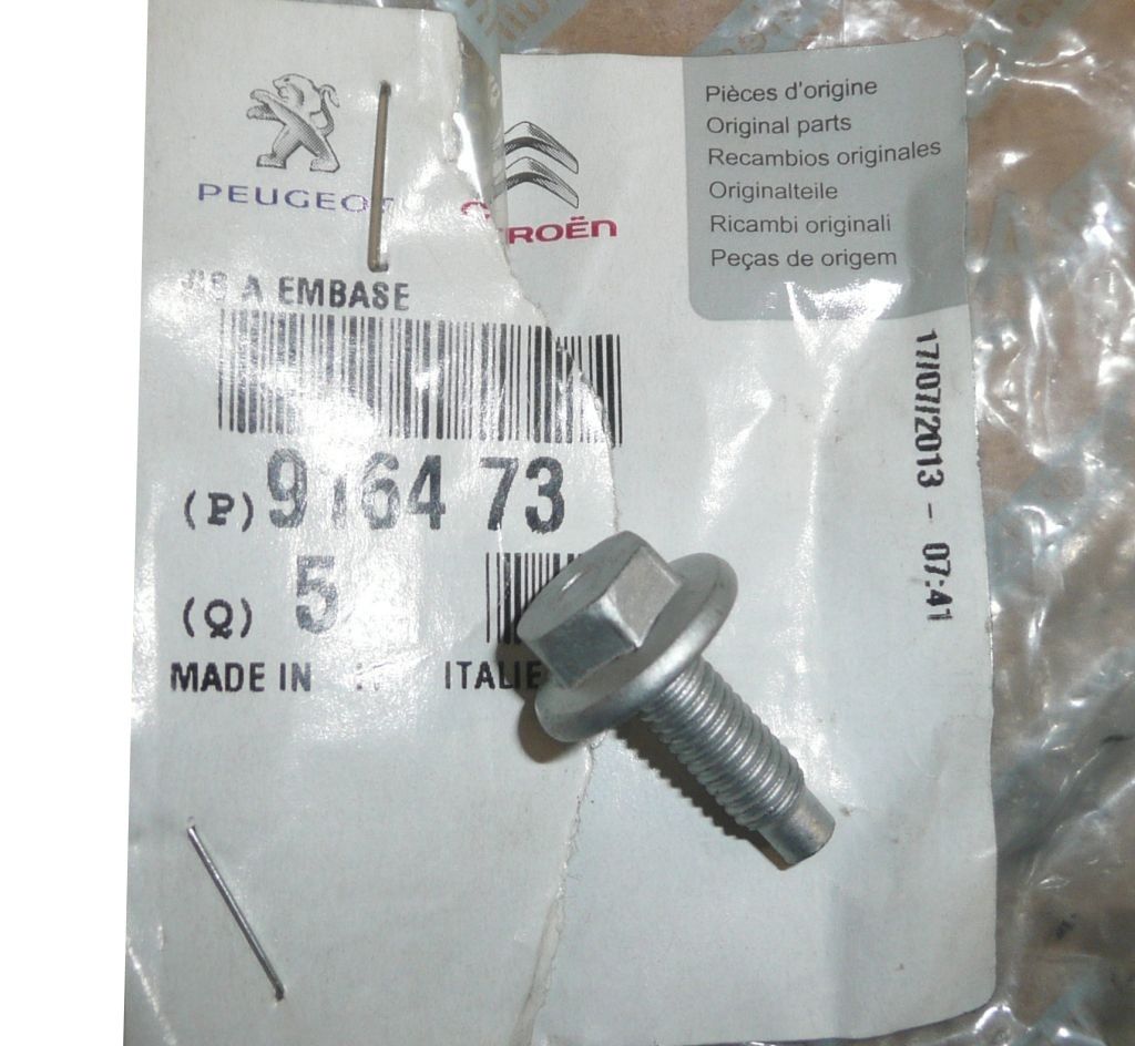 Bolt New Original 9164.73 916473 Citroen Peugeot main product photo
