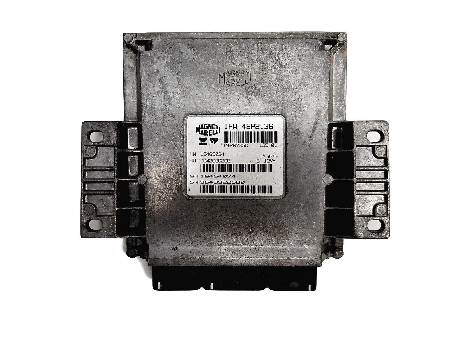 Controller 9642606280 9643922580 IAW48P2.36 PSA Magneti Marelli 12105 main product photo