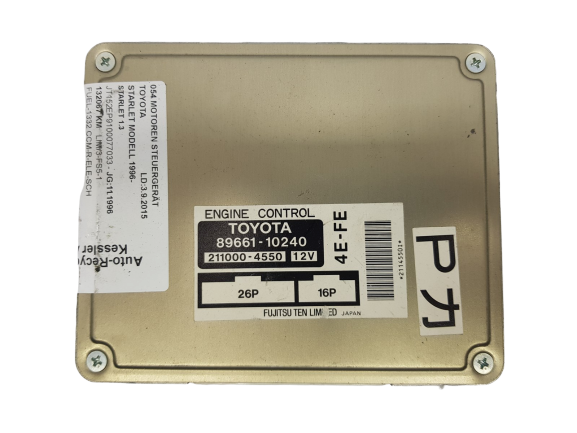 Controller Toyota 89661-10240 211000-4550 Fujitsu main product photo