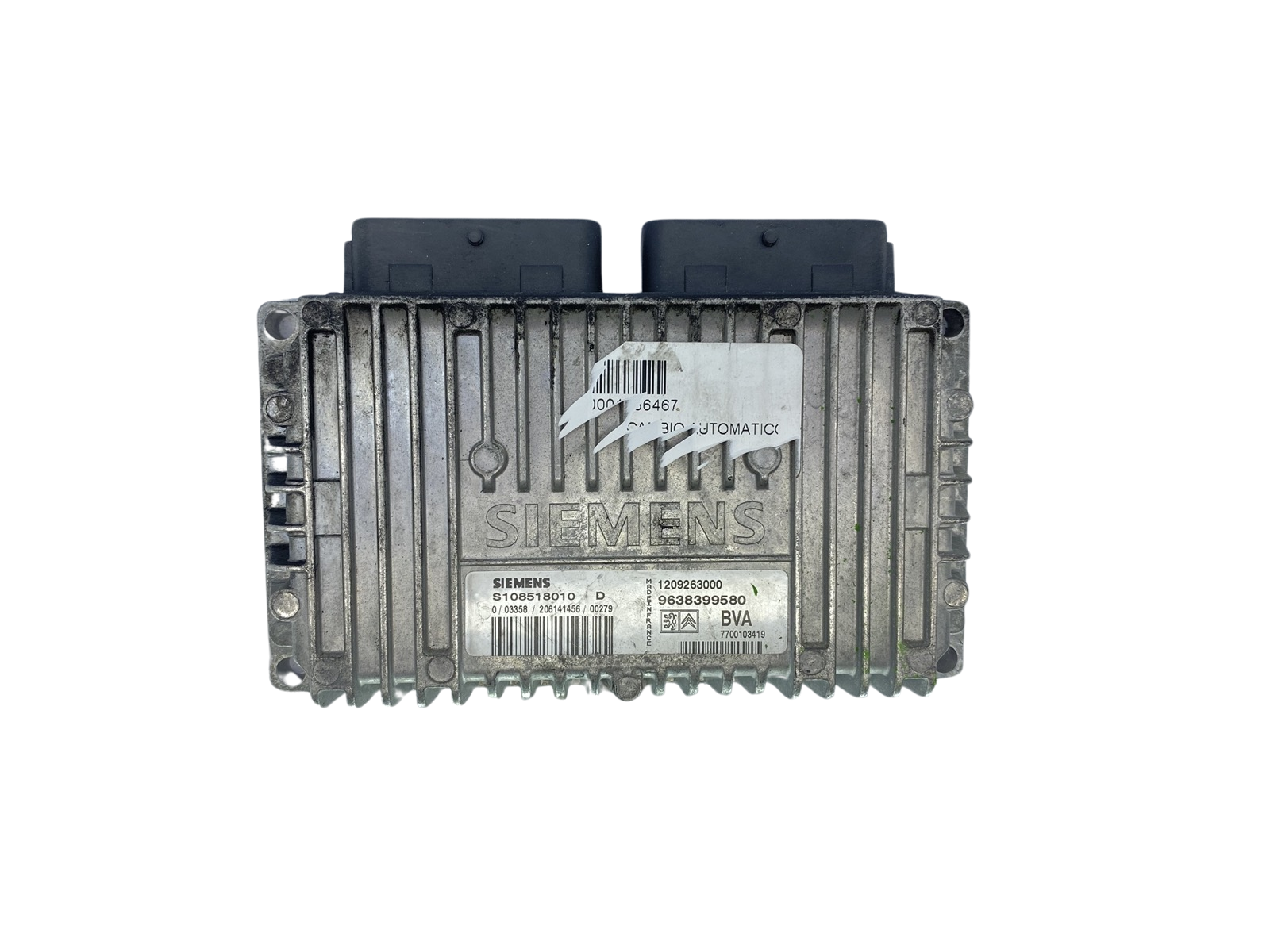 Controller S108518010D 9638399580 7700103419 PSA Siemens 62773 main product photo