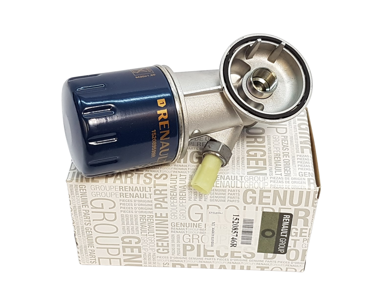 Oil Filter Housing New Original Renault 1.5 DCI 152085746R main product photo