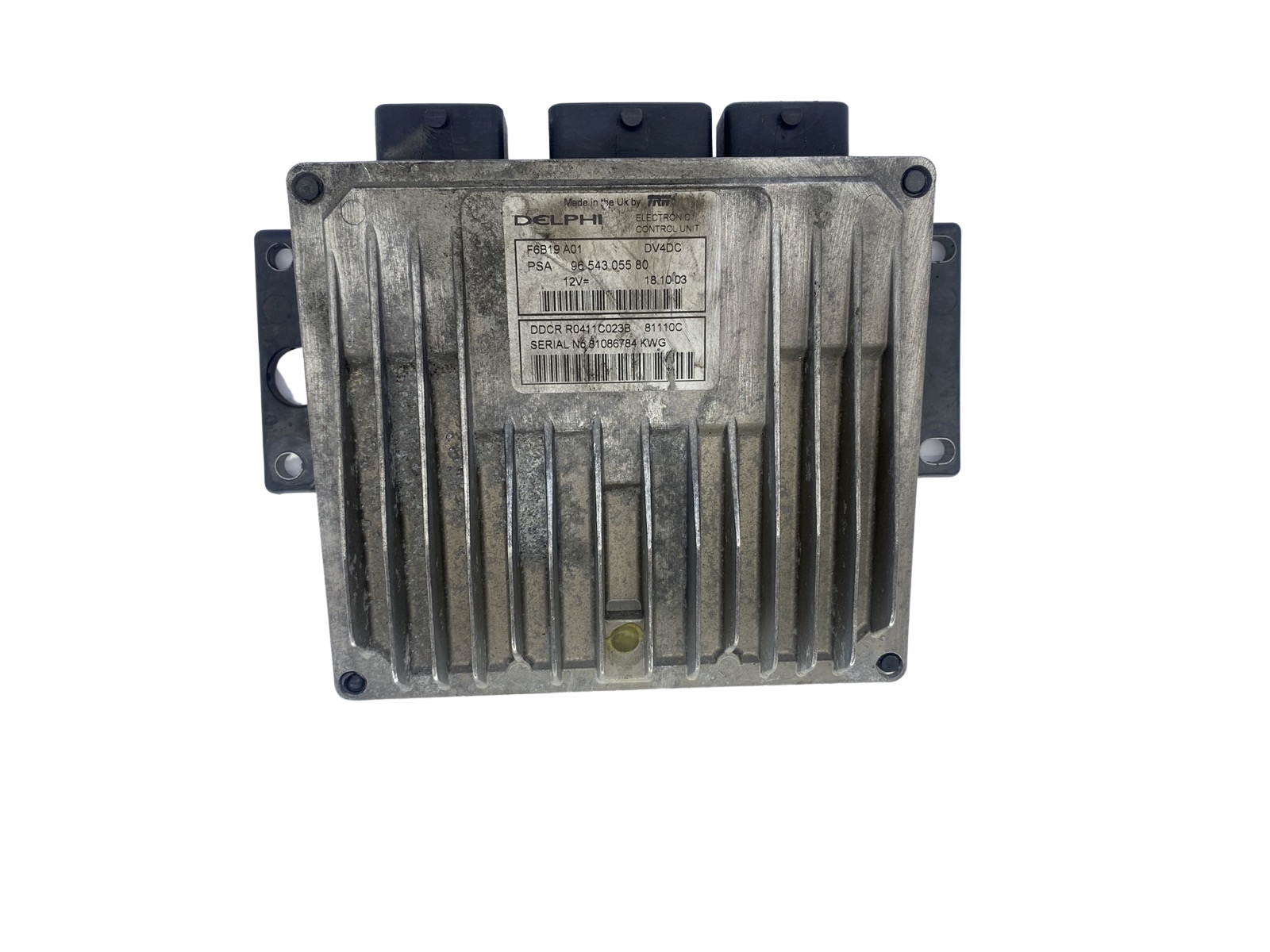 Controller 9654305580 R0411C023B DV4DC PSA Delphi 50261 main product photo