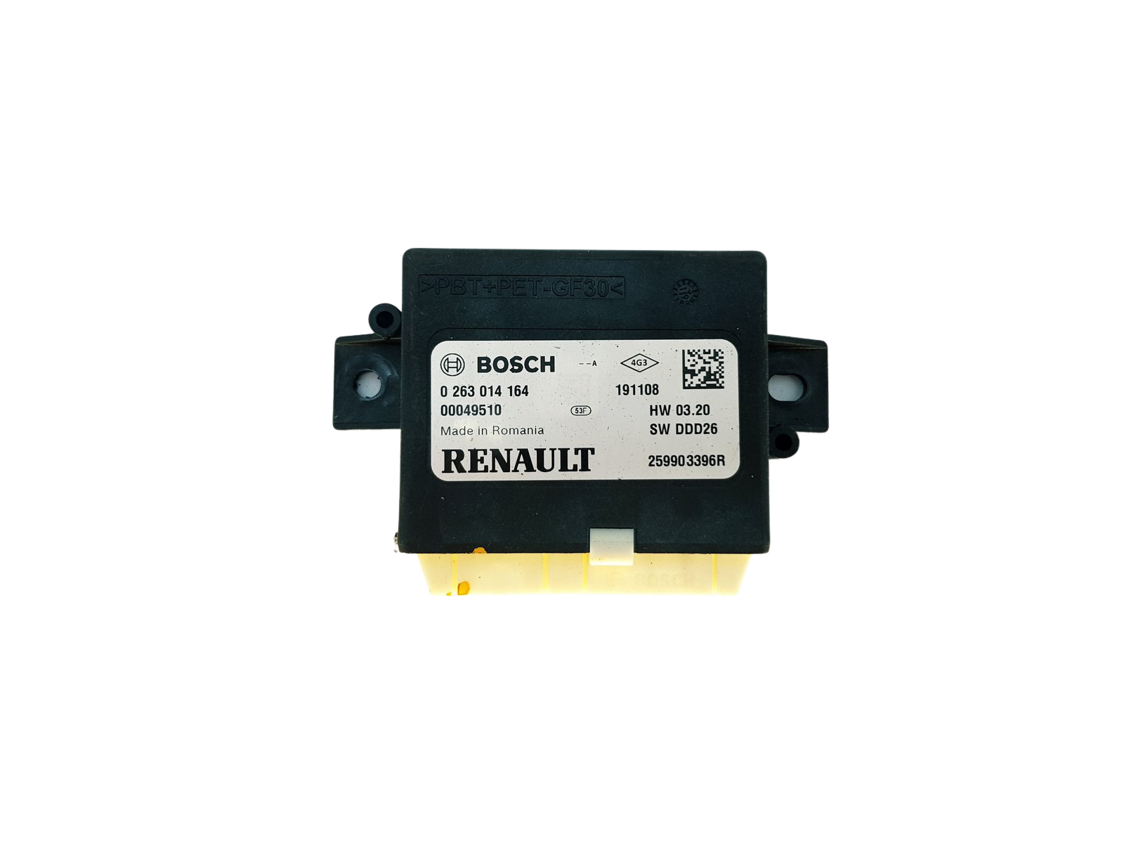 Controller Moduł 0263014164 259903396R Renault Bosch main product photo