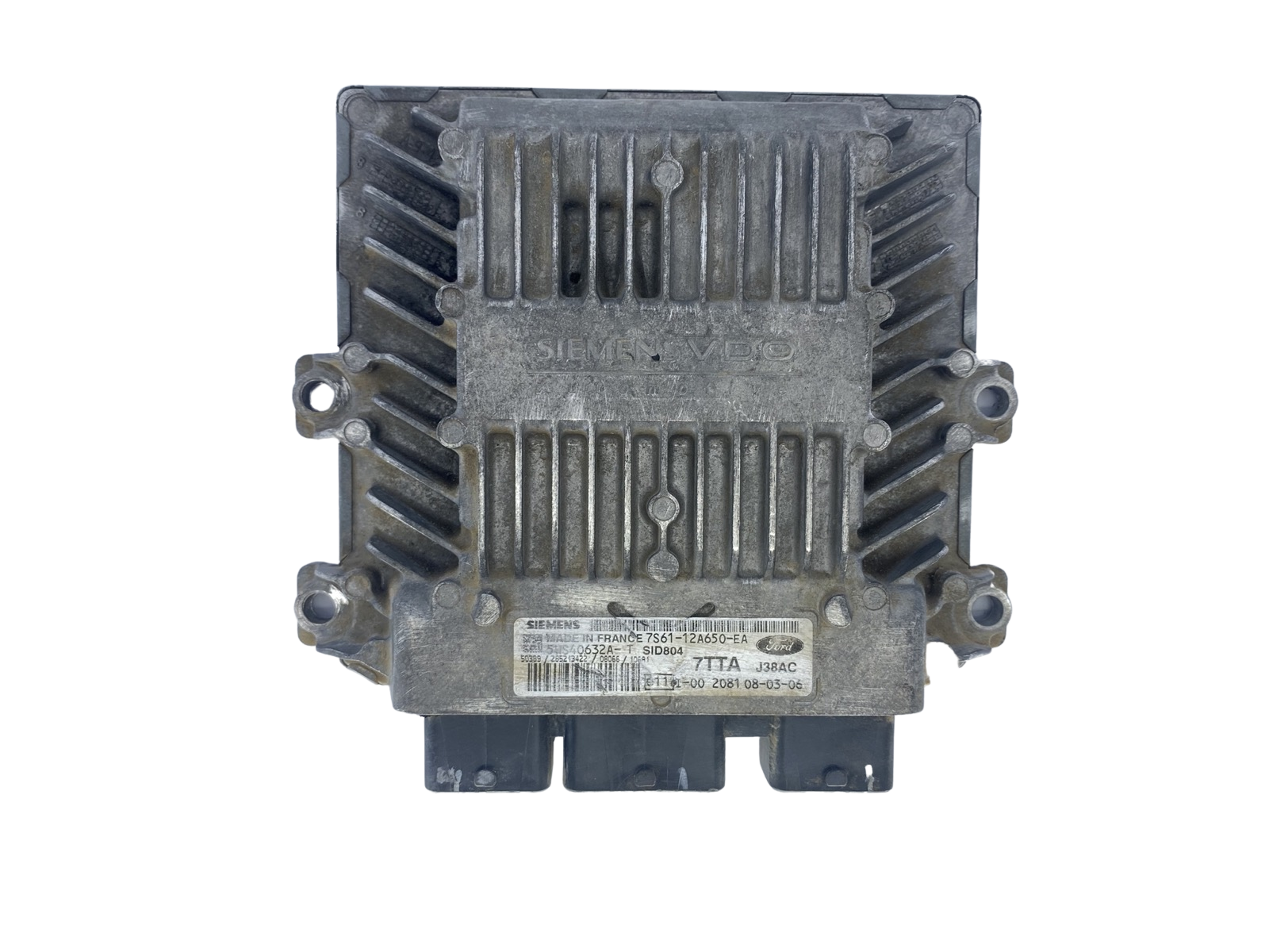 Controller 7S61-12A650-EA 5WS40632A-T SID 804 7TTA Ford Siemens 50722 main product photo