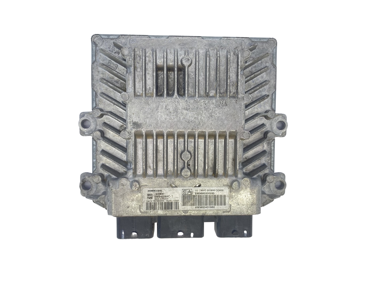 Controller 9660300280 9653451880 5WS40285C-T PSA Siemens 60496 main product photo