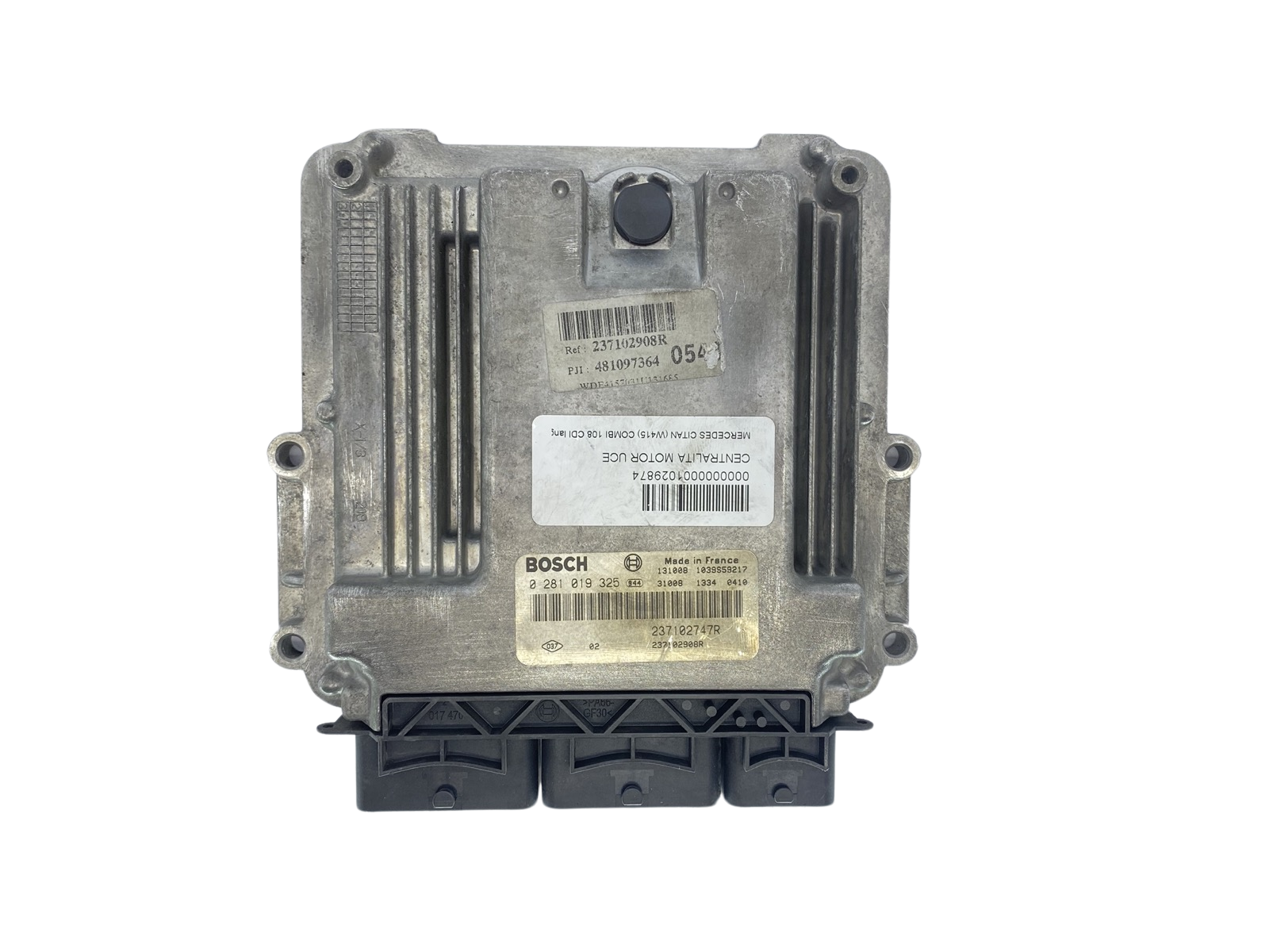 Controller 0281019325 237102747R 237102908R Renault Bosch 63494 main product photo
