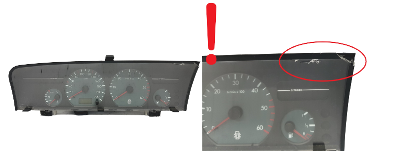 Speedometer/Instrument Cluster Citroen Xantia 21624319-5 Sagem 54492 main product photo