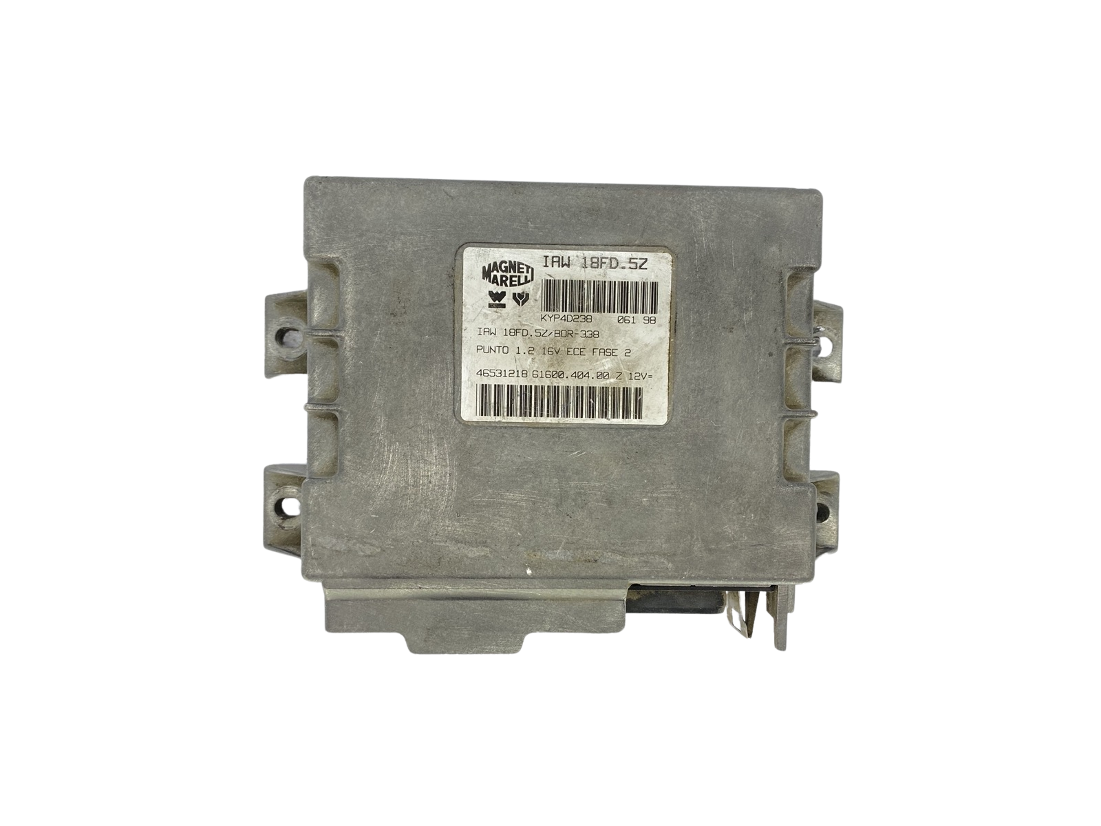 Controller IAW18FD.5Z 46531218 61600.404.00 Fiat Magneti Marelli 56087 main product photo