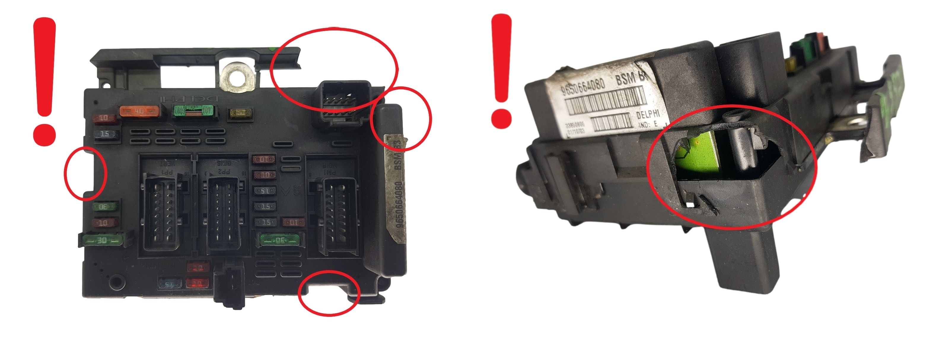 Controller BSM B3 9650664080 PSA Delphi 1963 main product photo