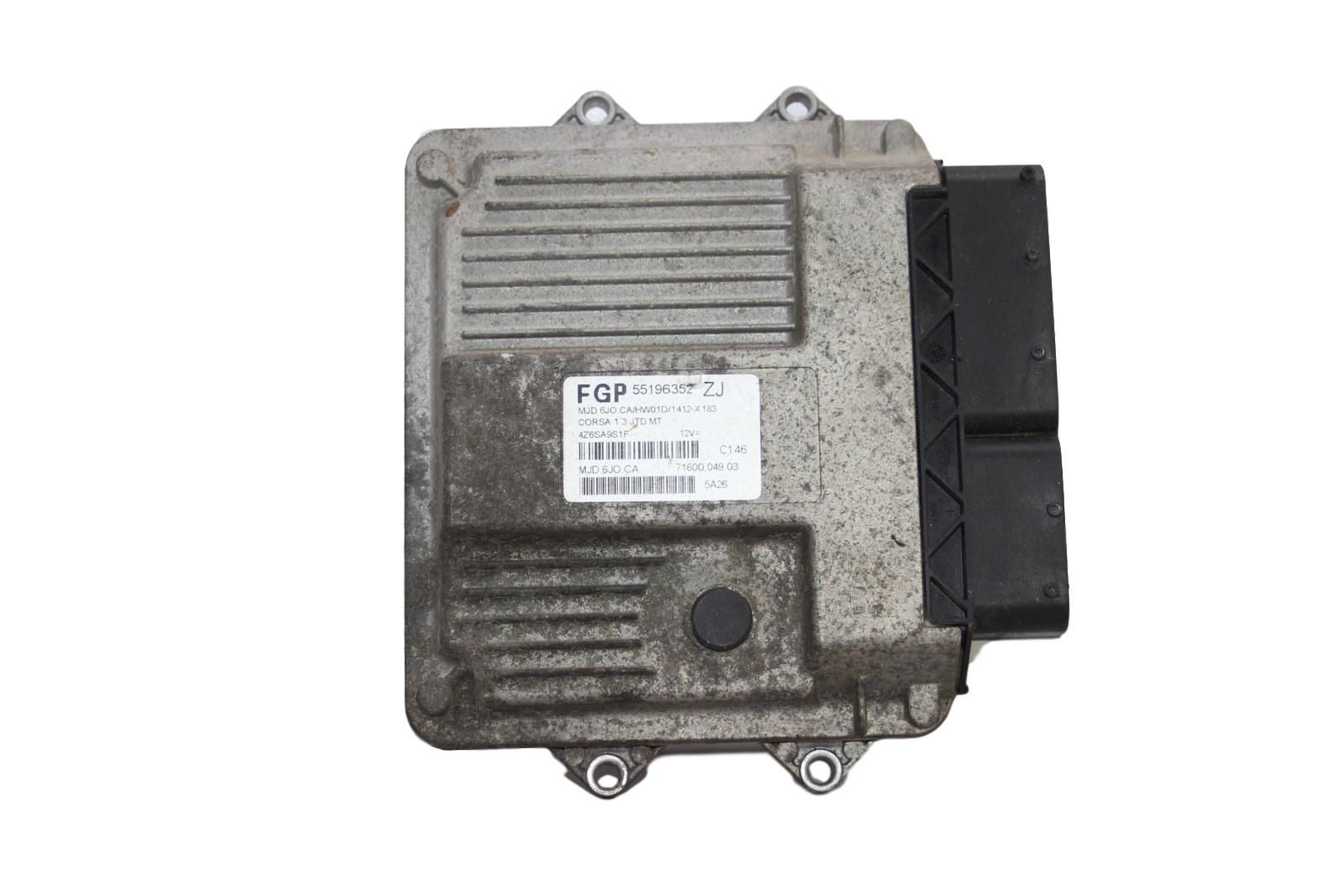 Engine Controller FGP55196352ZJ MJD6JO.CA Opel 1815 main product photo