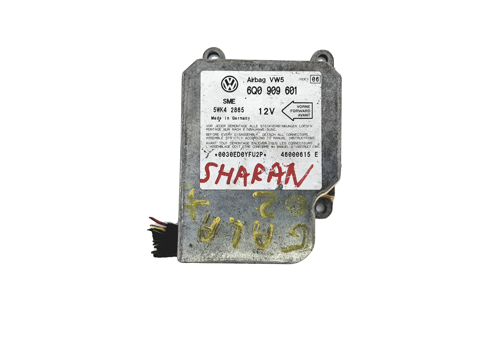 Controller Moduł 6Q0909601 5WK42865 VW Siemens 22986 main product photo