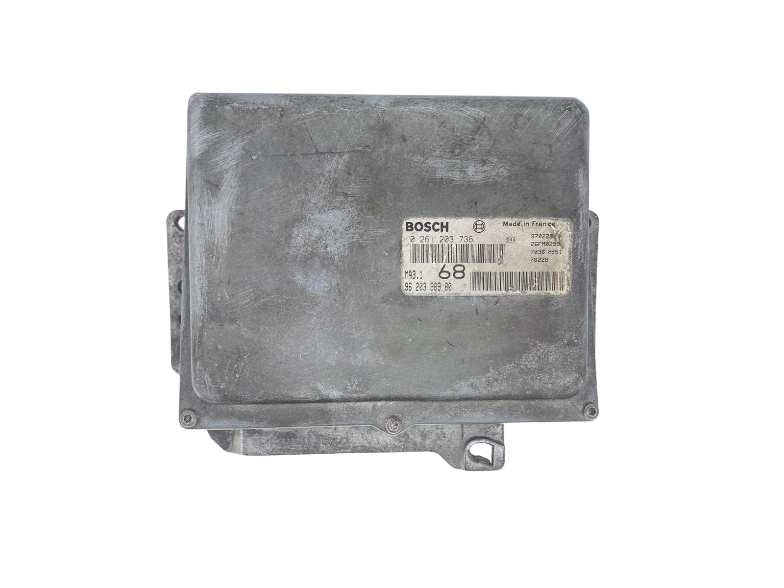 Controller 0261203736 9620398980 MA3.1 PSA Bosch 57936 main product photo