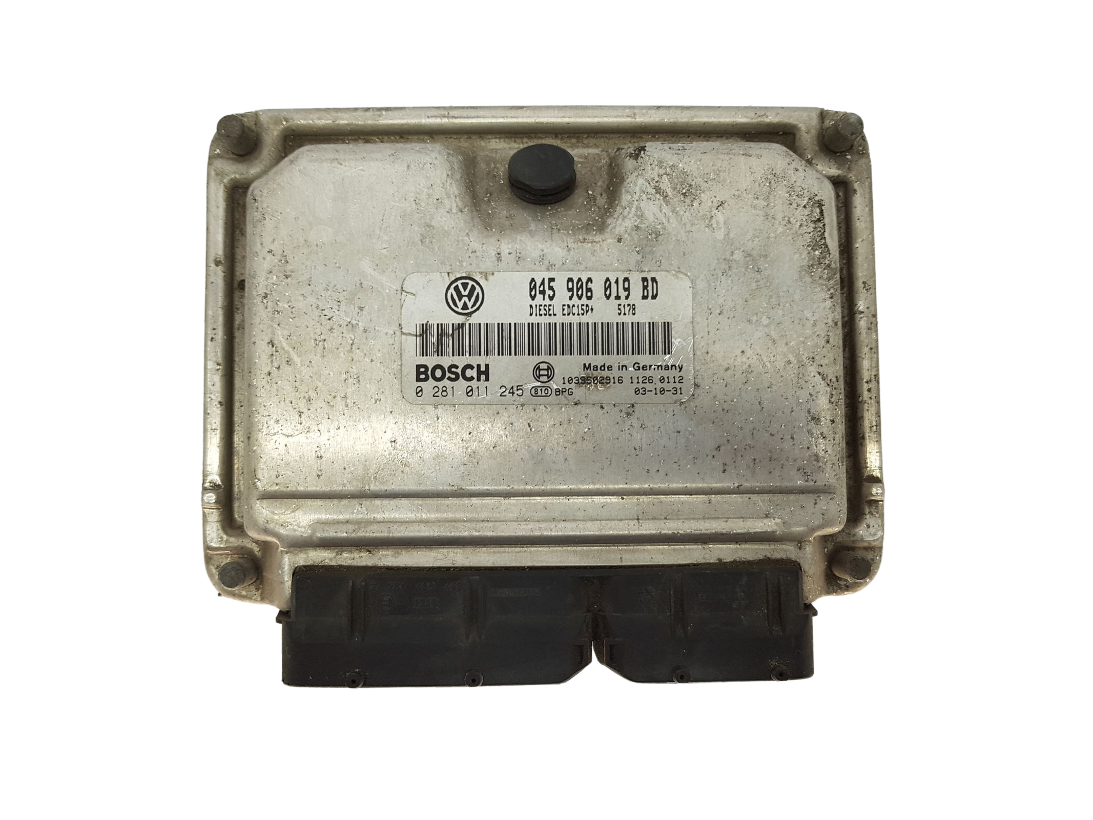 Engine Controller 045906019BD 0281011245 1039S02916 EDC15P VW 13455 main product photo
