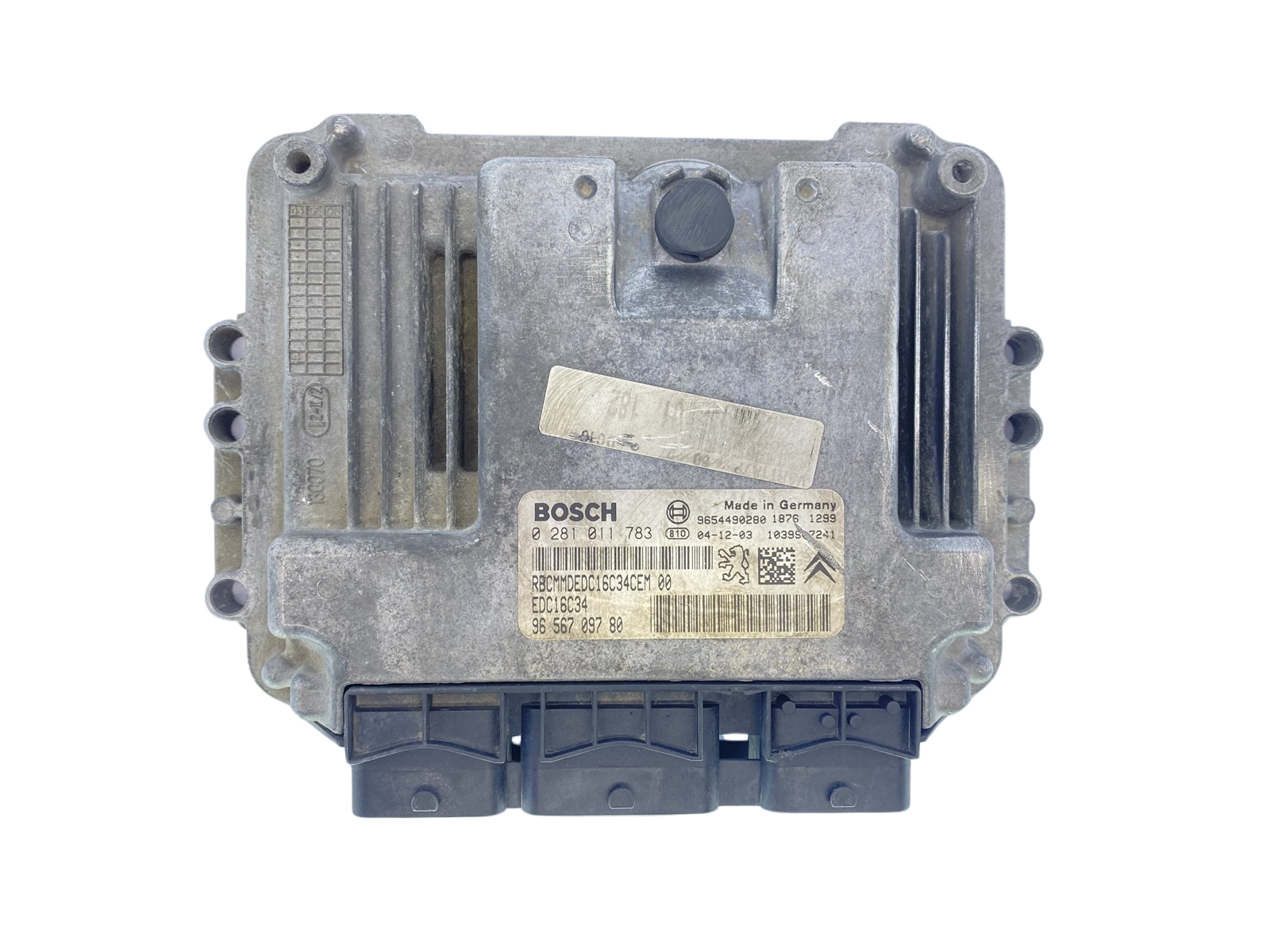 Controller 0281011783 9658556780 9654490280 PSA Bosch 63796 main product photo