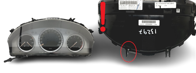 Speedometer/Instrument Cluster Mercedes C W204 A2045402748 A2C53257629 main product photo