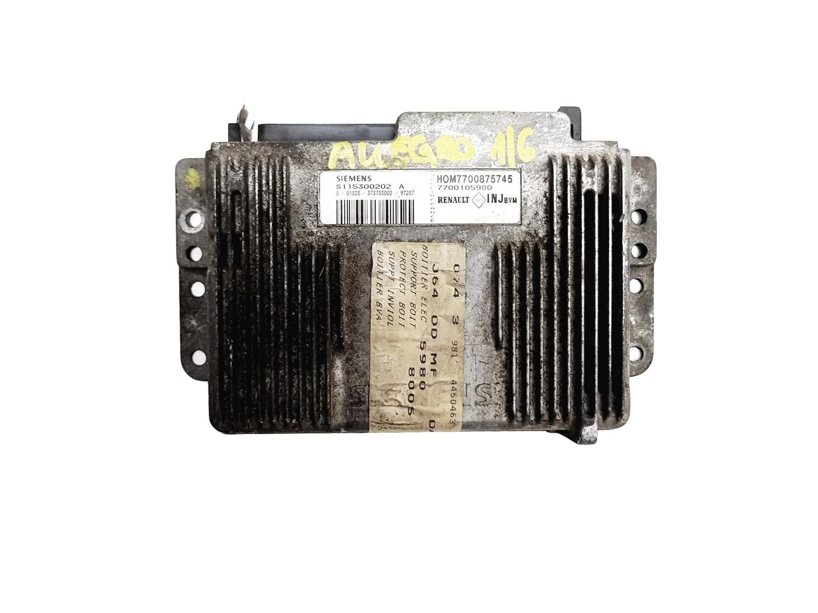 Controller S115300202A 7700875745 7700105980 Renault Siemens 4601 main product photo