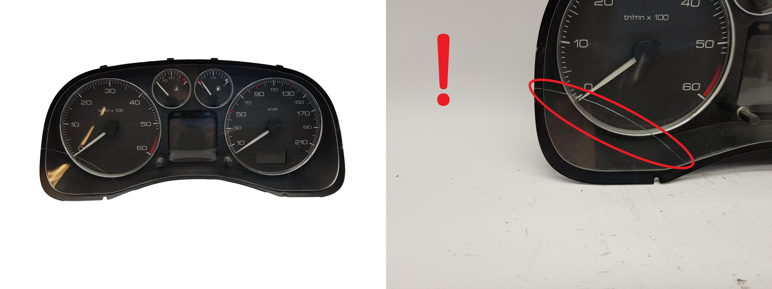 Speedometer/Instrument Cluster Peugeot 307 9654485280 A01 2918 main product photo