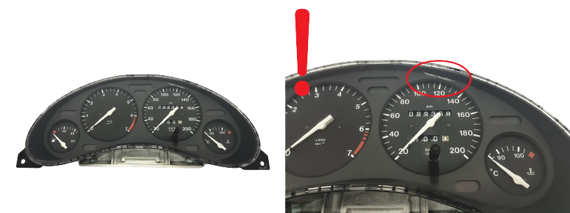 Speedometer/Instrument Cluster Opel Tigra Corsa 90484149 88481669 54152 main product photo