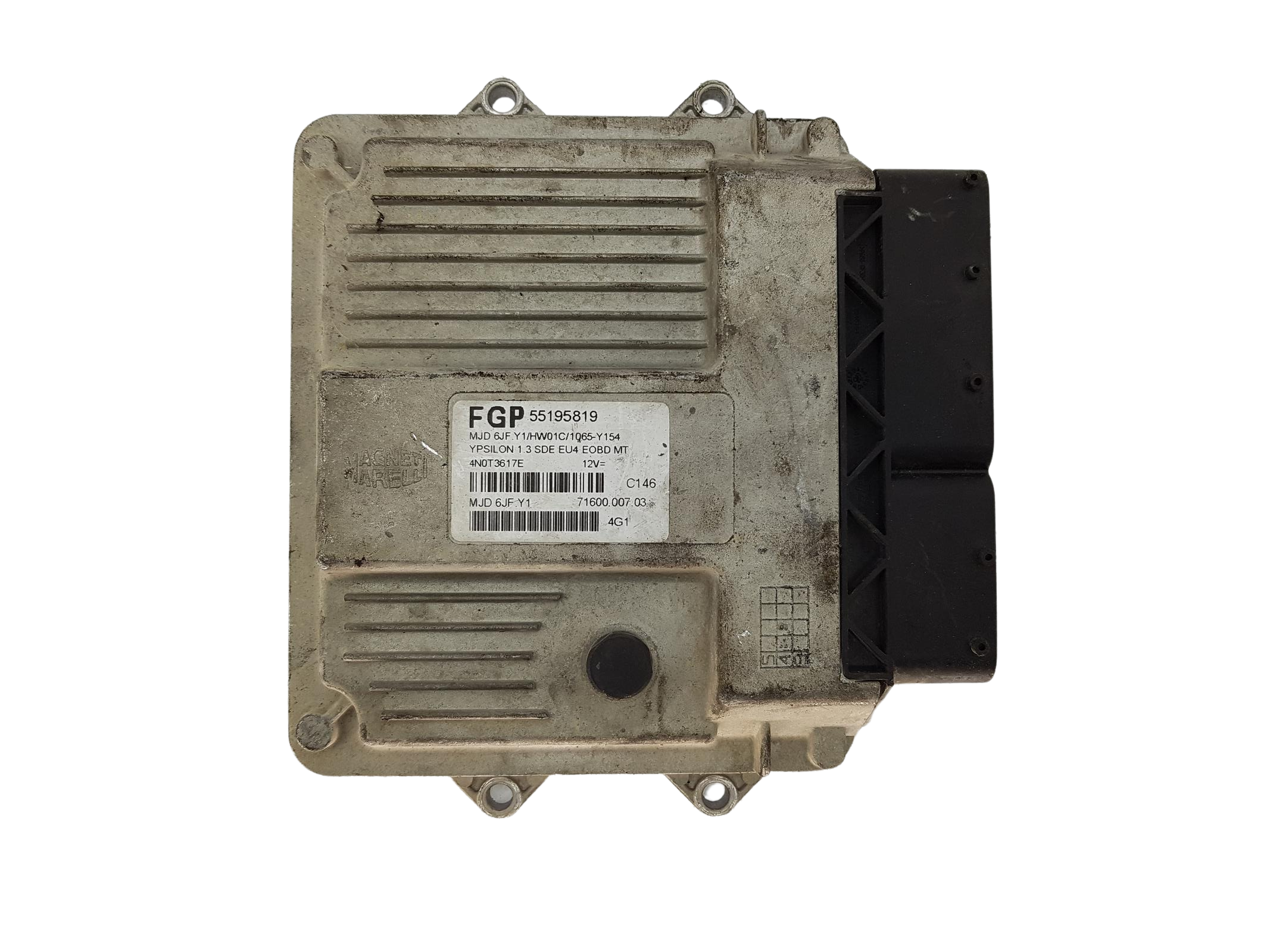 Controller FGP 55195819 MJD6JF.Y1 71600.007.03 Lancia Magneti Marelli 14830 main product photo