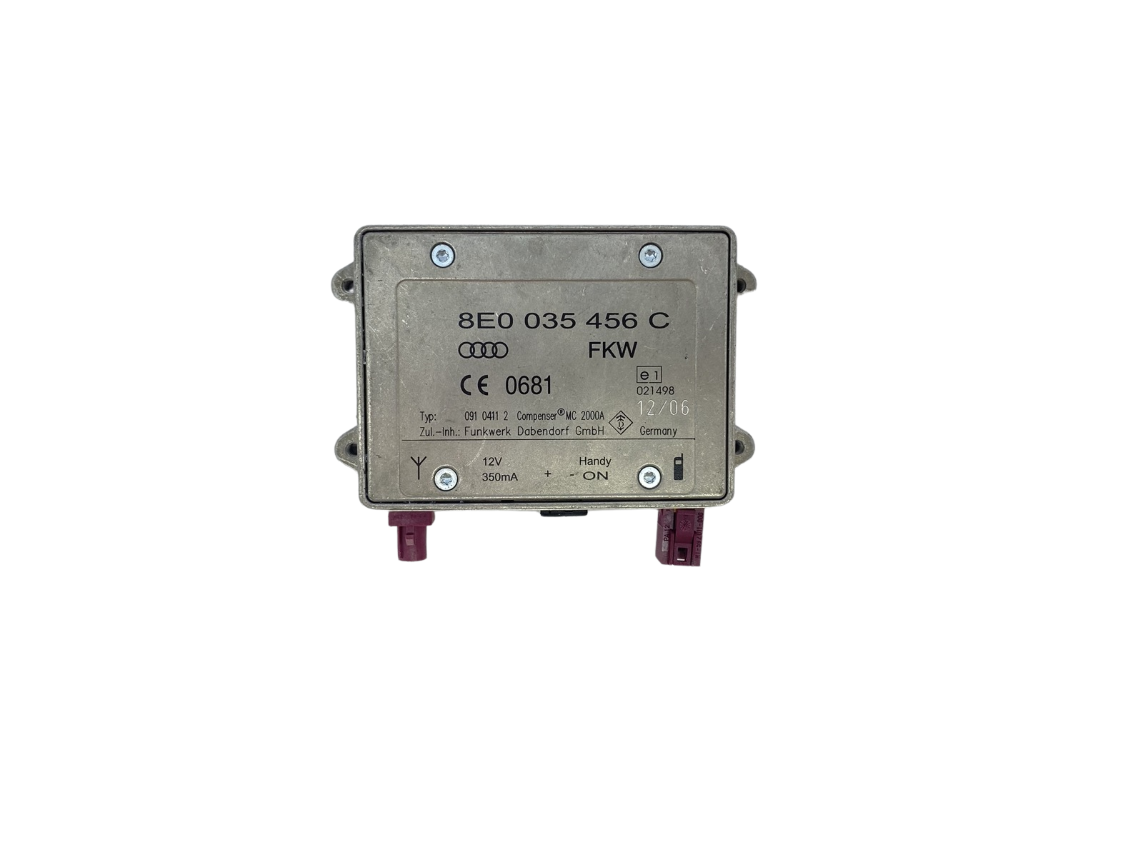 Controller 8E0035456C Audi 58406 main product photo