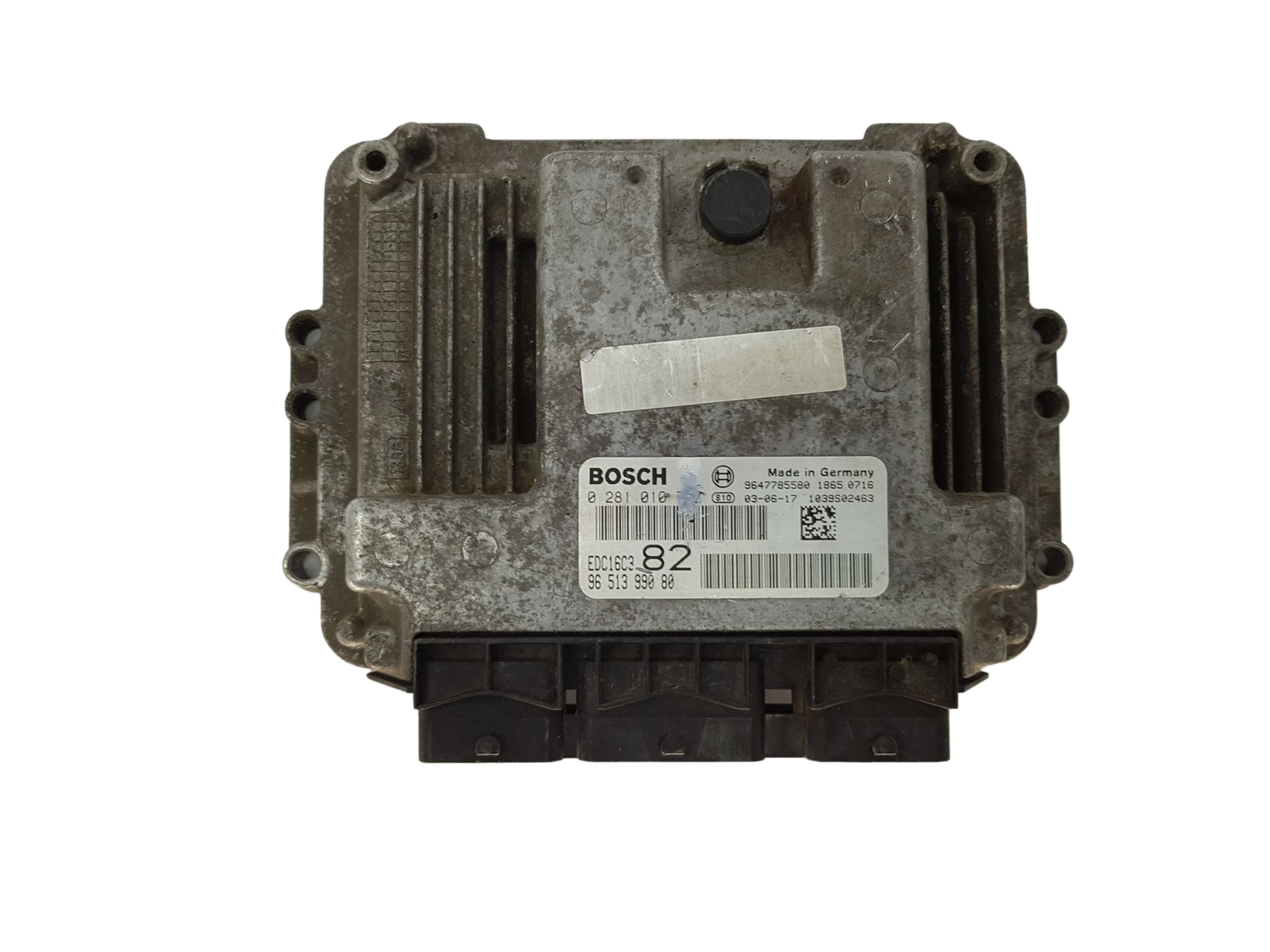 Controller 0281010707 9651399080 9647785580 PSA Bosch 16304 main product photo