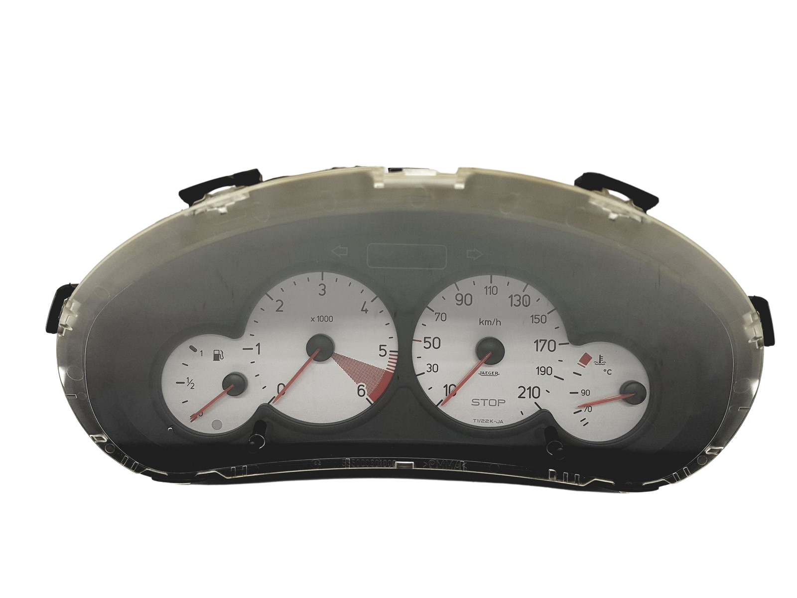 Speedometer/Instrument Cluster Peugeot 206 9656696280 000500809 56000 main product photo