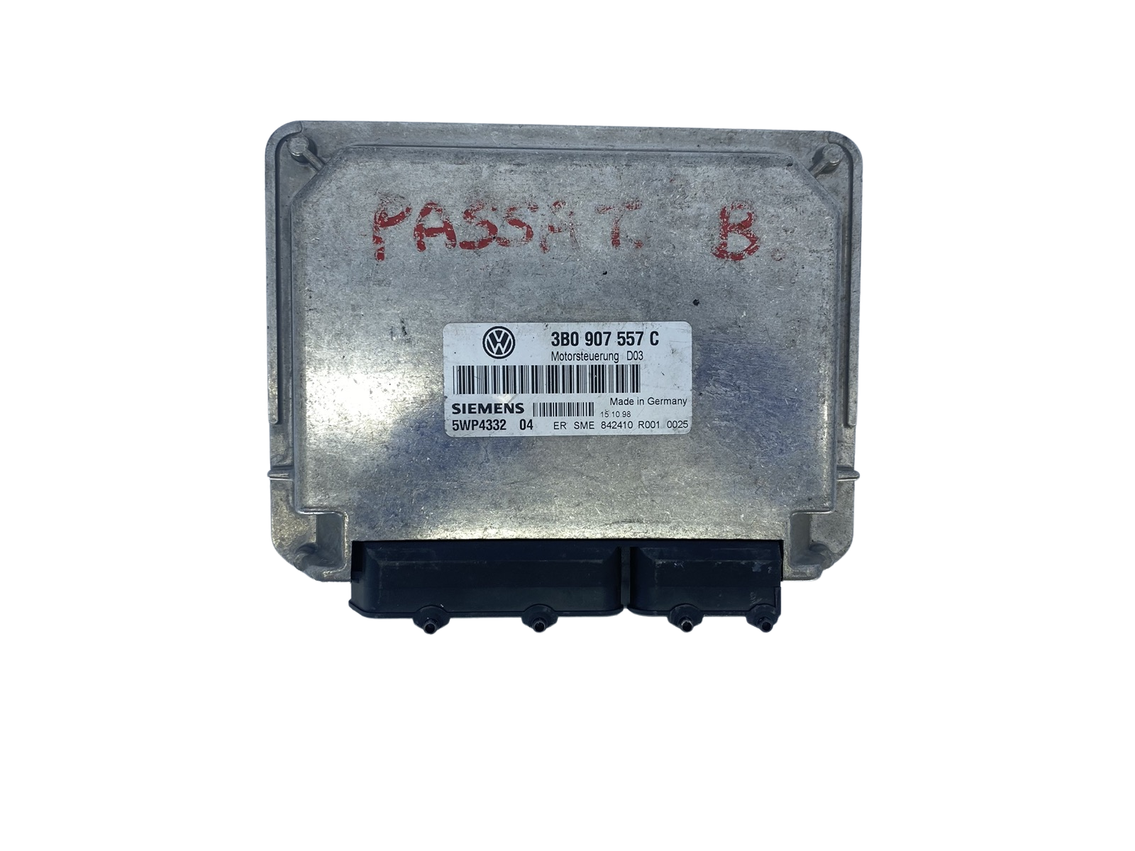 Controller 3B0907557C 5WP4332 Volkswagen Siemens 54505 main product photo
