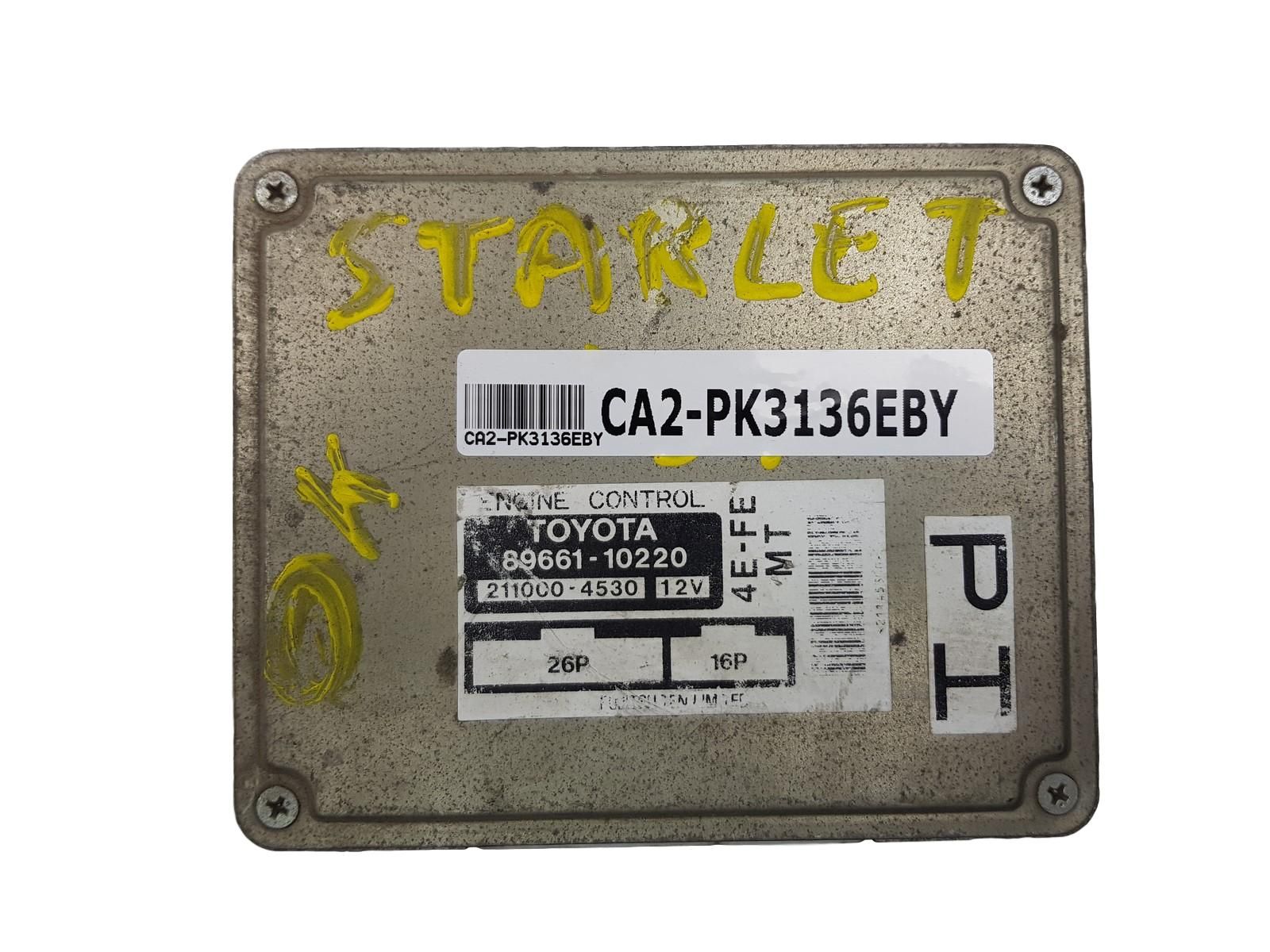 Engine Controller 89661-10220 211000-4530 Toyota Fujitsu 3136 main product photo