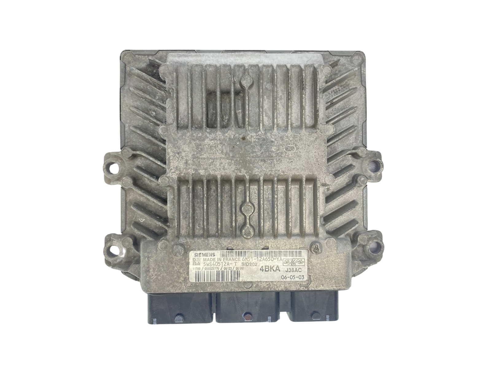 Controller 6M51-12A650-YA 5WS40512A-T 4BKA Ford Siemens 63709 main product photo