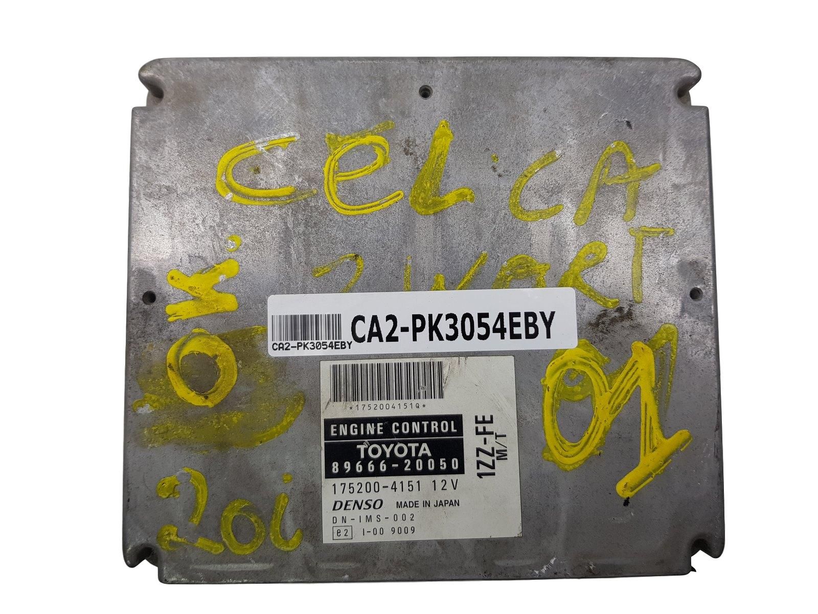 Engine Controller 89666-20050 175200-4151 Toyota Denso 3054 main product photo