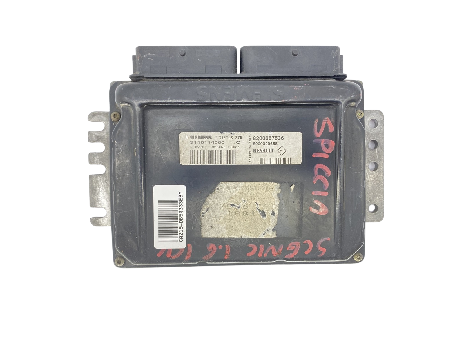 Controller S110114000C 8200057536 8200029658 Renault Siemens 54333 main product photo
