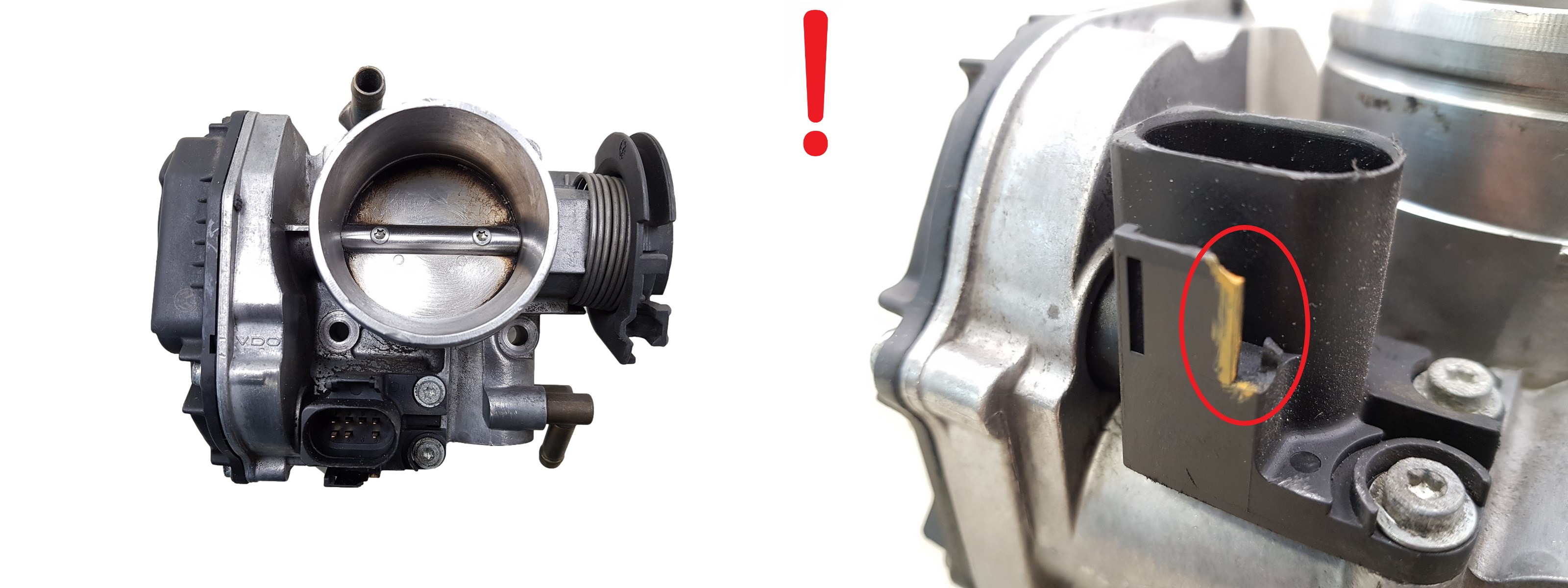 Air Throttle Body 037133064 408.237/111/002 VWAG VDO main product photo