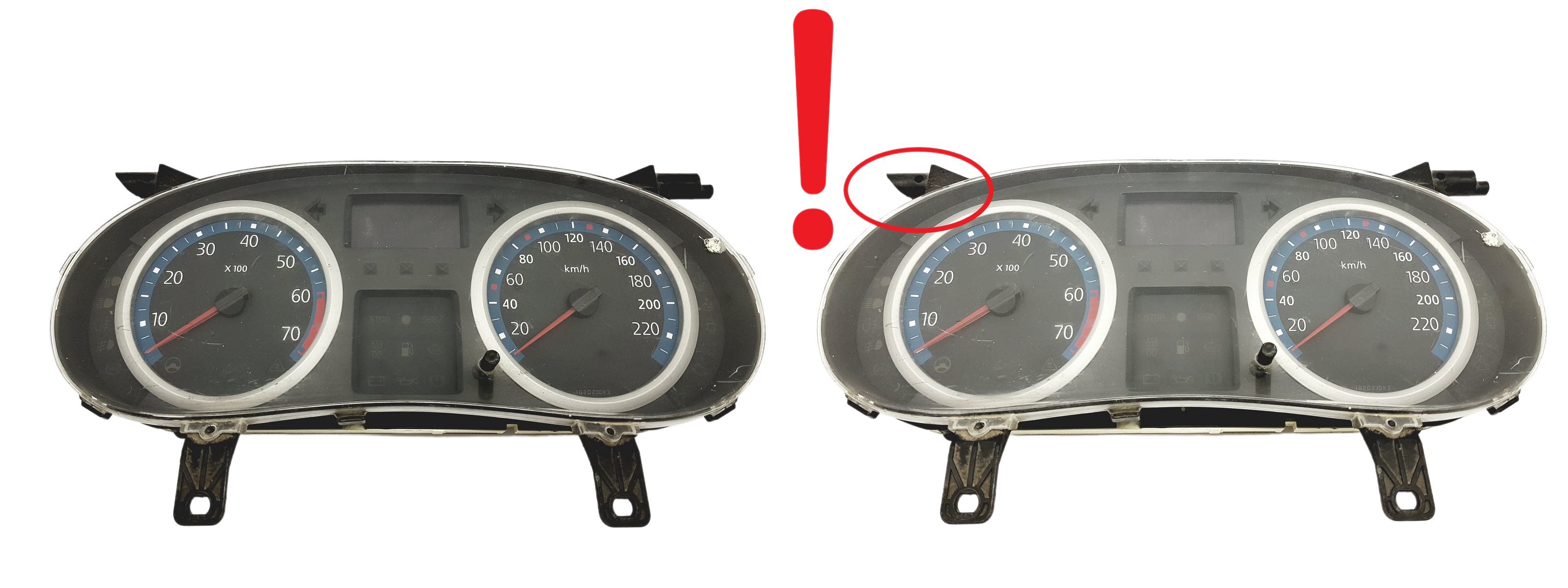 Speedometer/Instrument Cluster Renault Clio 2 8200451342 59506 main product photo