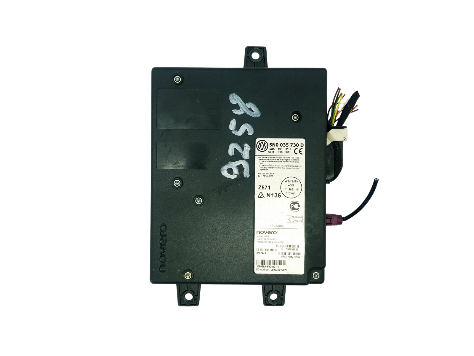 Controller Moduł 5N0035730D 7847A-HT4 WJLHT-4 VW Novero main product photo