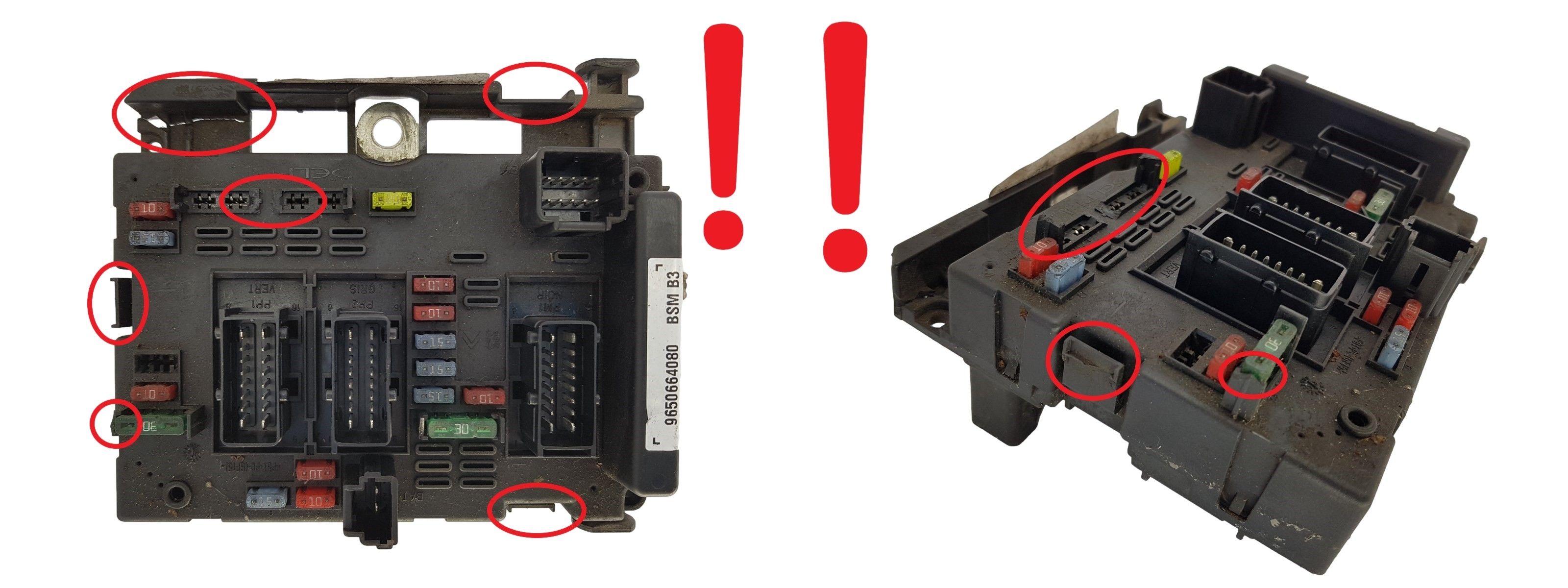 Controller BSM B3 9650664080 PSA Delphi 1409 main product photo
