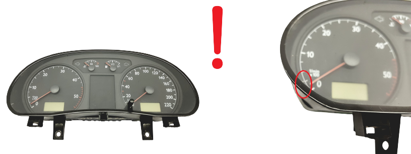 Speedometer/Instrument Cluster VW Polo 9N 6Q0920800E 110080124006A 47454 main product photo