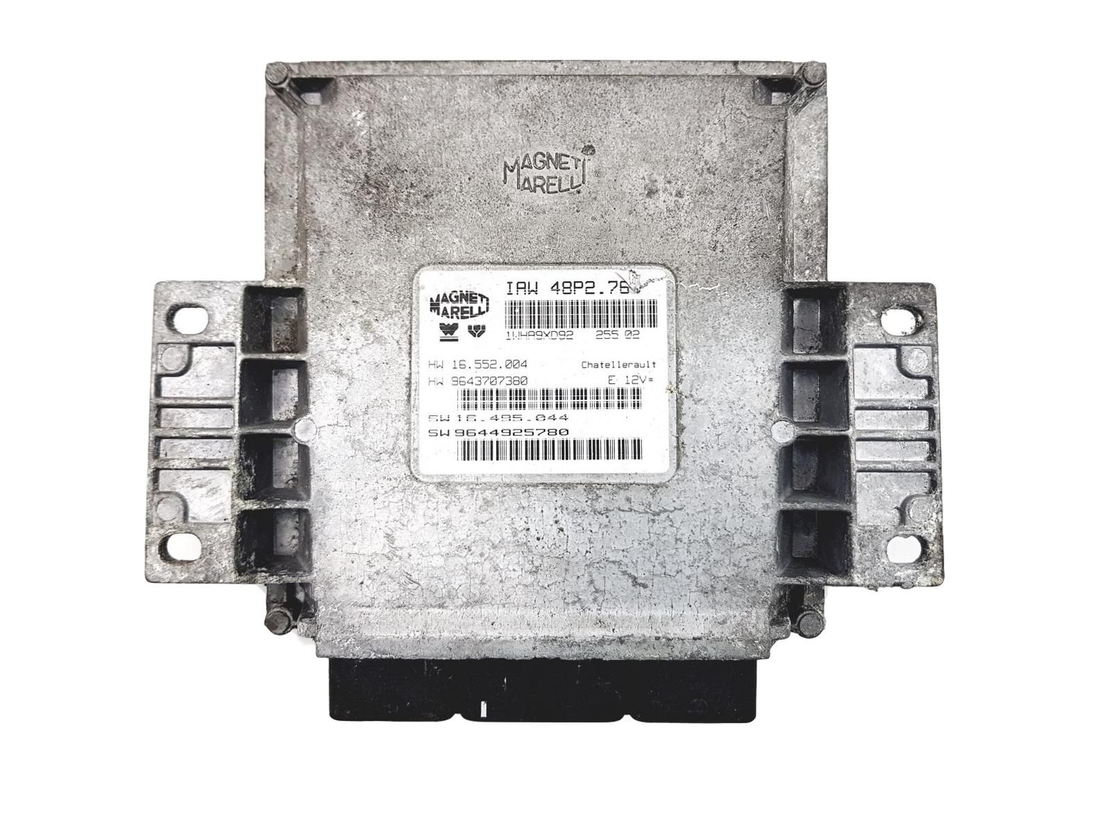 Controller 9643707380 9644925780 IAW48P2.76 PSA MagnetI Marelli 2713 main product photo