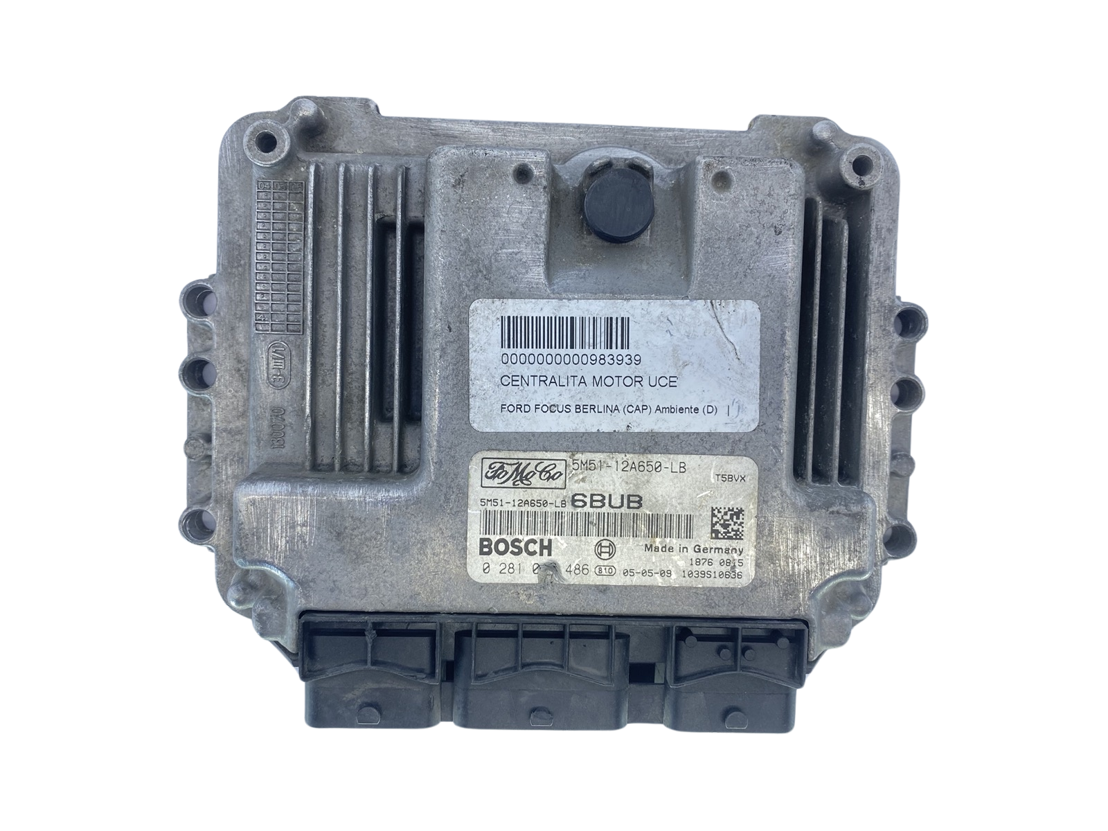 Controller 0281012486 5M51-12A650-LB Ford Bosch 64005 main product photo