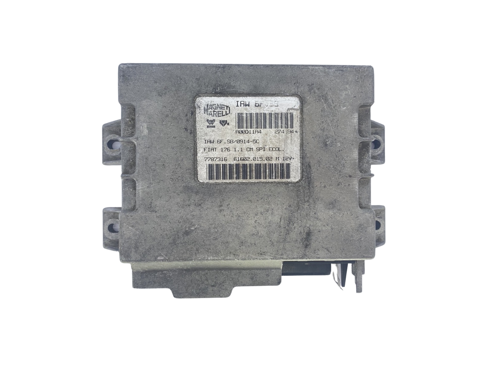 Controller 7787316 IAW6F.SB 61602.015.02 Fiat Magneti Marelli 55782 main product photo