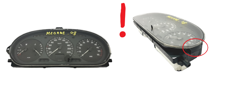 Speedometer/Instrument Cluster Renault Scenic 1 Megane 1 7700847784 54819 main product photo