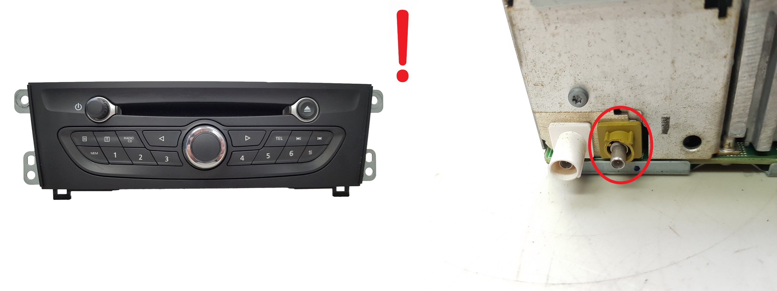 Cd Radio Player Renault Latitude 281150048R 7640073591 main product photo