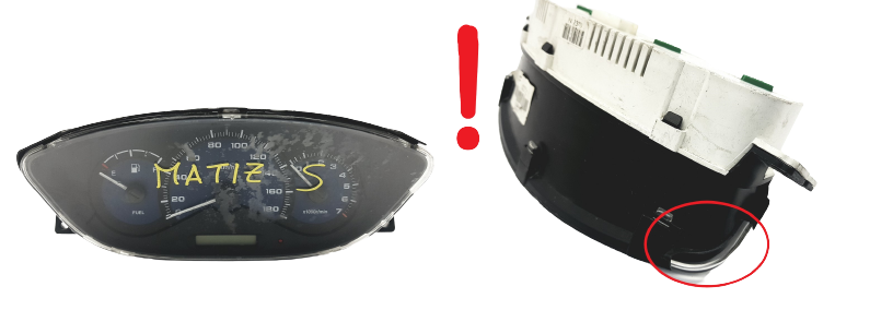 Speedometer/Instrument Cluster Chevrolet Matiz 96659537 main product photo