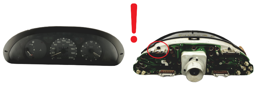 Speedometer/Instrument Cluster Fiat Punto 60.6000.016.0A 6060000160A 58894 main product photo
